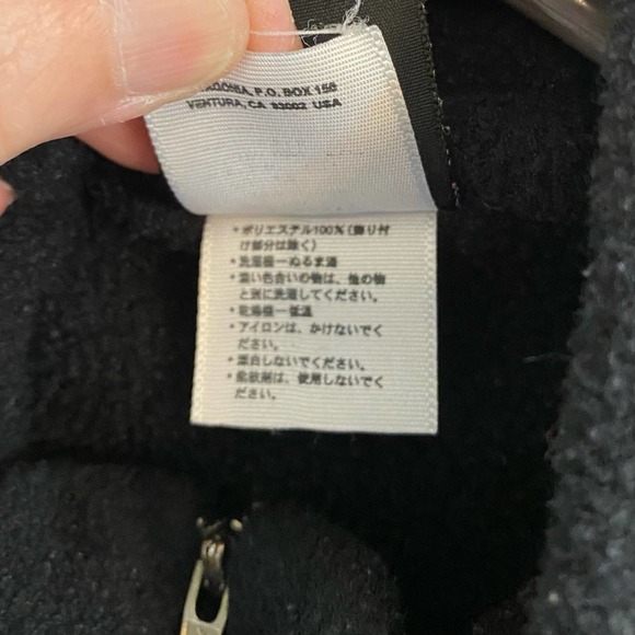 Patagonia Capilene Black Fleece Long Sleeve Pullover Womens Large 1/4 Zip Front - Picture 5 of 13